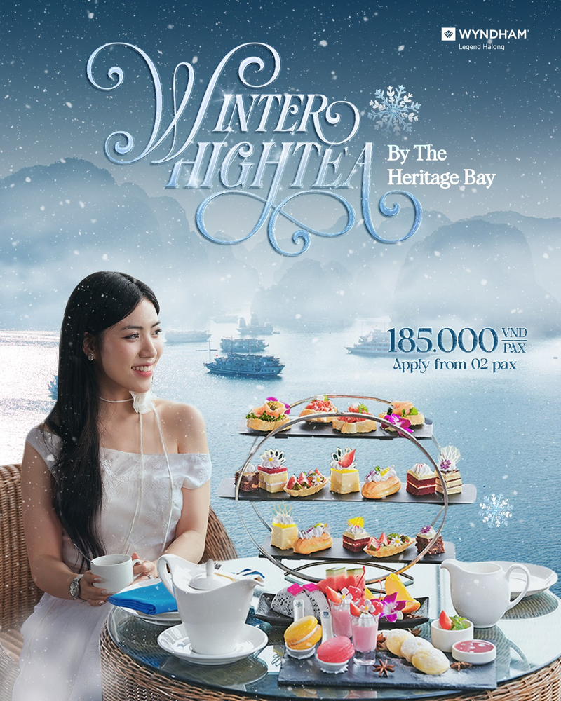 Wyndham Legend Halong year-end cuisine